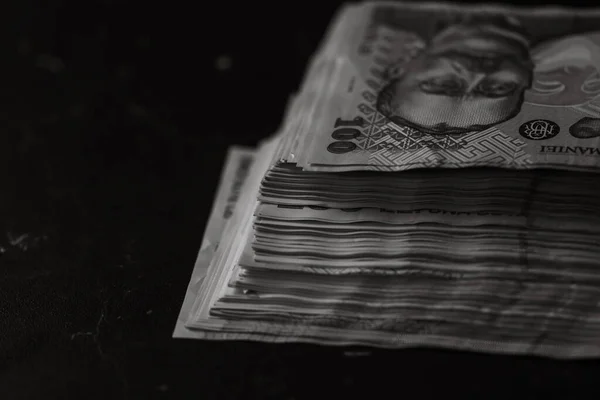 罗马尼亚Lei的钱 罗马尼亚列伊货币 — 图库照片