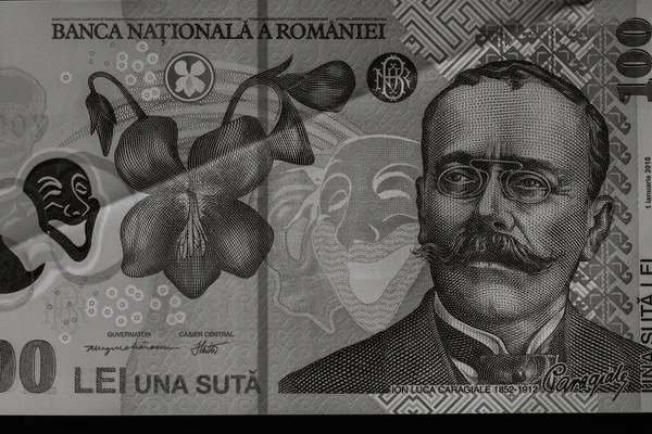 Rumania Lei Dinero Moneda Lei Rumana —  Fotos de Stock