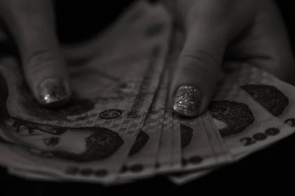 ルーマニアLeiお金 ルーマニア語のLei通貨 — ストック写真