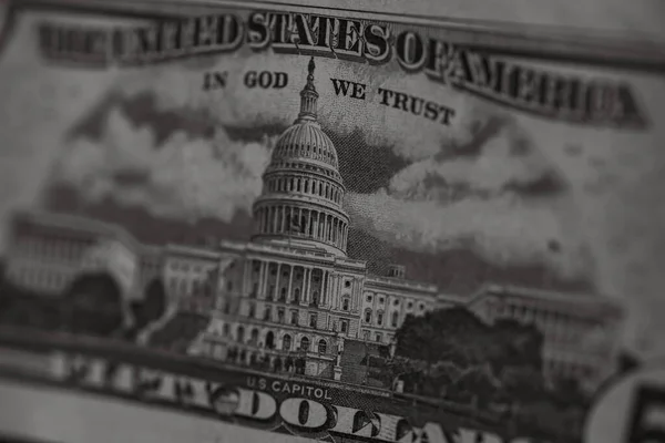 Billetes Dólares Estadounidenses Billetes Dólares Estadounidenses Dólar Estadounidense —  Fotos de Stock