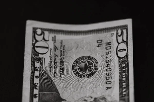 Banknoty Usd Banknoty Dolarowe Usa Dolar Amerykański — Zdjęcie stockowe