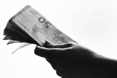 para euro sikke ve banknot