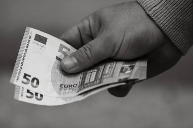 para euro sikke ve banknot