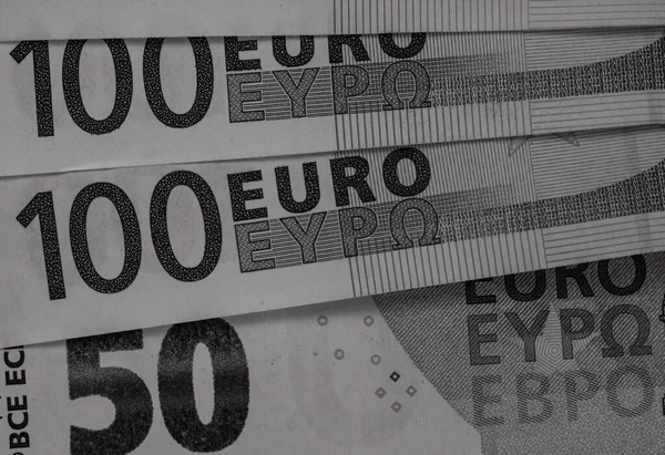 Monedas Billetes Euros —  Fotos de Stock