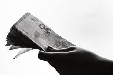 para euro sikke ve banknot