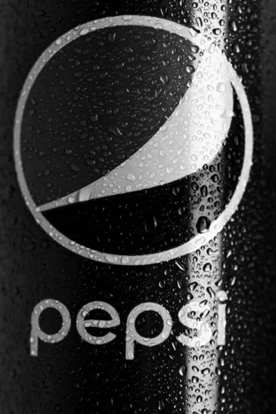 Klasik Pepsi Kutusu Pepsi Meşrubat Bükreş Romanya 2022 — Stok fotoğraf