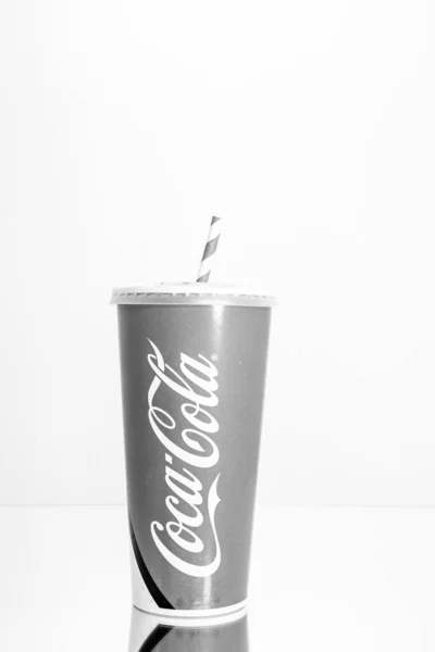 Κλασική Coca Cola Βουκουρέστι Ρουμανία 2022 — Φωτογραφία Αρχείου