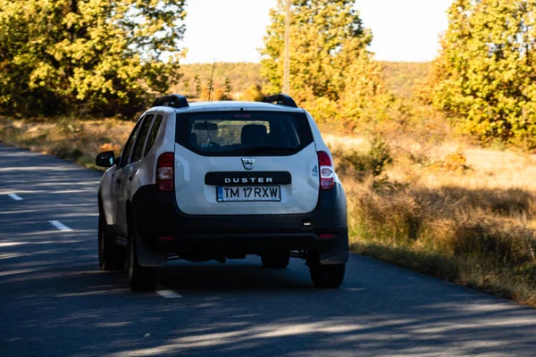 Bucarest Rumania Circa 2022 Tráfico Coches Hora Punta Contaminación Atmosférica — Foto de Stock