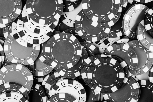 Poker Chips Money Gamble — Stock Photo, Image