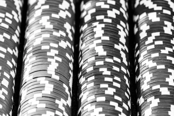 Poker Žetony Peníze Hazard — Stock fotografie