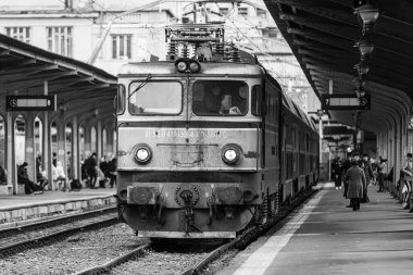 Bükreş Kuzey Tren İstasyonu (Gara de Nord Bükreş) Romanya, 2022