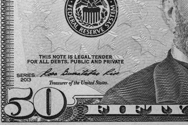 Billetes Dinero Dólares Concepto Inflación Economía Estadounidense —  Fotos de Stock