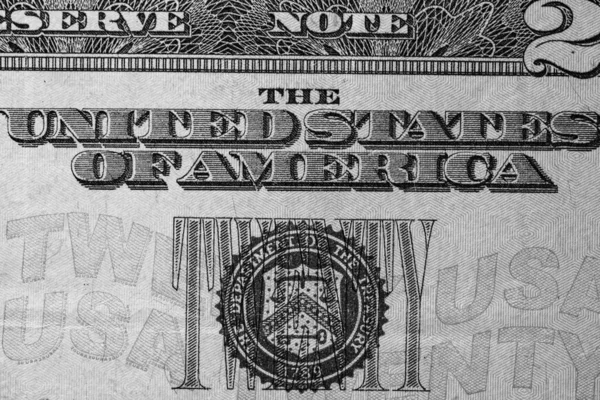 Banknoty Dolary Amerykańskie Koncepcja Inflacji Gospodarki Usa — Zdjęcie stockowe