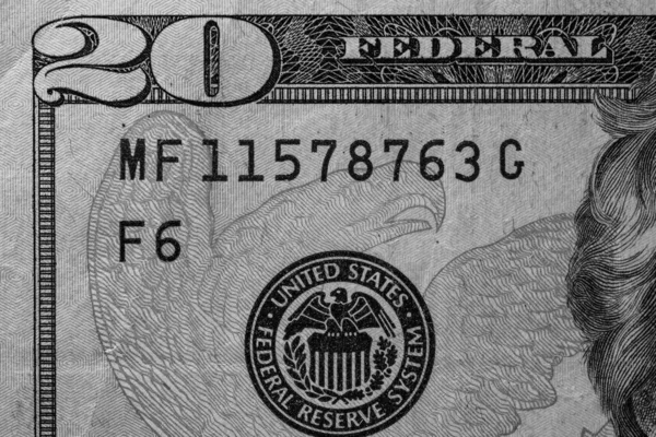 Money Banknotes Dollars Inflation Economy Concept — Foto de Stock