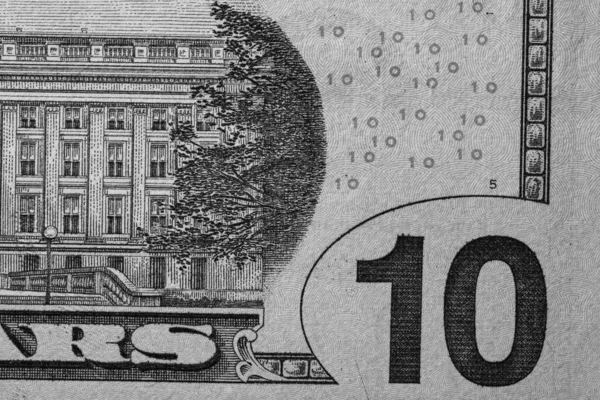 Χαρτονομίσματα Δολάρια Ηπα Έννοια Του Πληθωρισμού Και Της Οικονομίας Των — Φωτογραφία Αρχείου