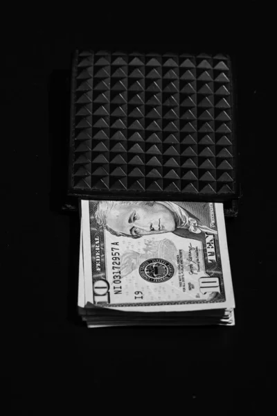 Billets Banque Dollars Inflation Concept Économique Américains — Photo