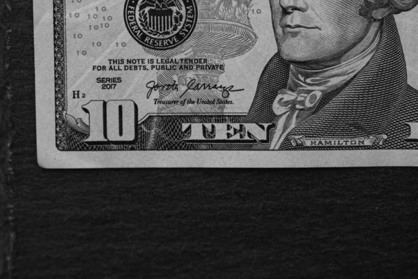Banconote Denaro Dollari Usa Concetto Inflazione Economia Usa — Foto Stock