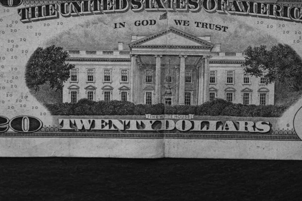 Banknoty Dolary Amerykańskie Koncepcja Inflacji Gospodarki Usa — Zdjęcie stockowe
