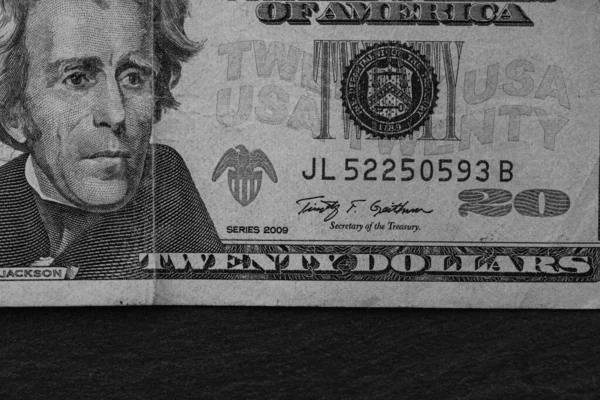 Banconote Denaro Dollari Usa Concetto Inflazione Economia Usa — Foto Stock