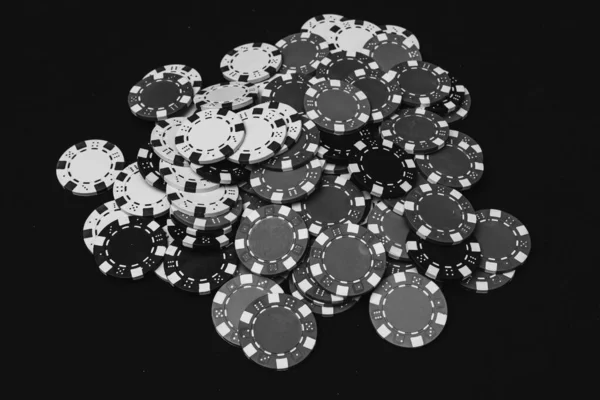 Poker Chips Money Gamble — Stock Photo, Image