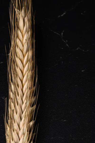 Particolare Orecchie Grano Cereali Backery Produzione Farina — Foto Stock