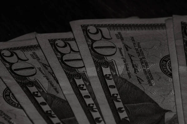 American Dollars Money Photo Money Usd Currency Exchange — 图库照片