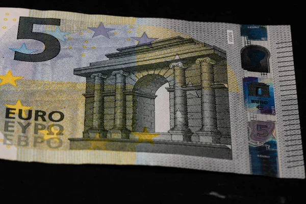 Euro Valuta Európai Infláció Eur Pénz — Stock Fotó