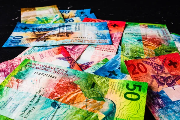 İsviçre frangı. CHF para birimi, dünya para kavramı