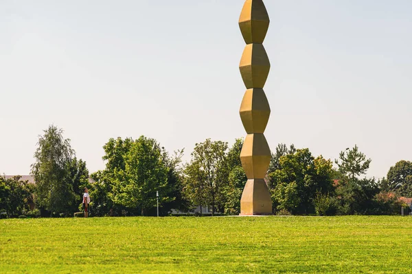 Endless Column Column Infinite Coloana Infinitului Made Constantin Brancusi — Fotografia de Stock