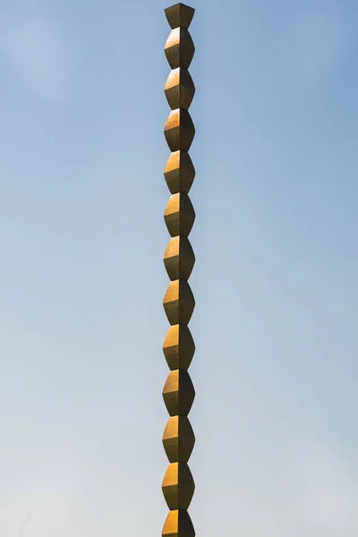 Endless Column Column Infinite Coloana Infinitului Made Constantin Brancusi — Foto de Stock