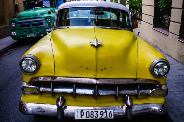 Classic American Car Used Private Taxi Havana Cuba 2022 — Φωτογραφία Αρχείου