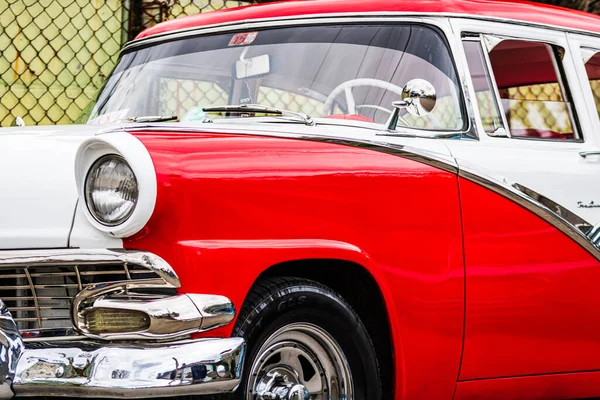 Classic American Car Used Private Taxi Havana Cuba 2022 — ストック写真