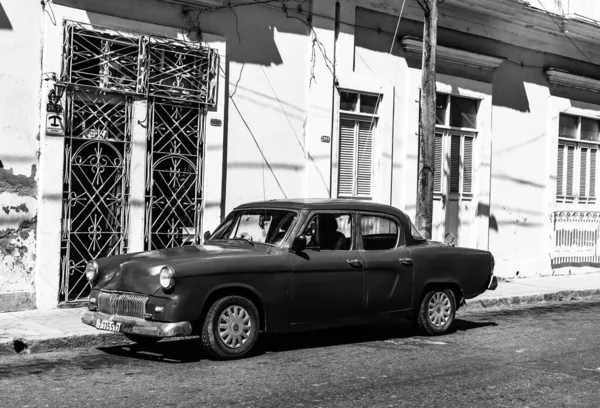 Classic American Car Used Private Taxi Havana Cuba 2022 — Stock Photo, Image