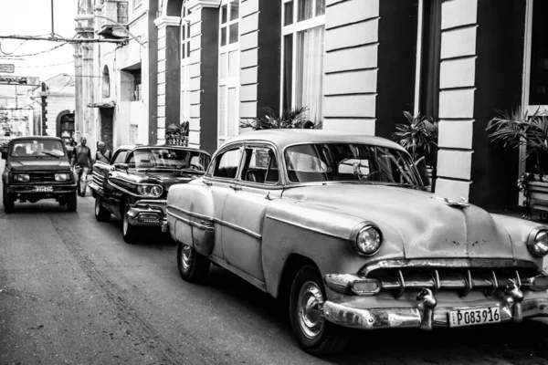 Classic American Car Used Private Taxi Havana Cuba 2022 — Foto de Stock