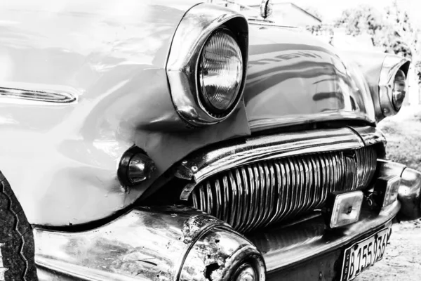 Classic American Car Used Private Taxi Havana Cuba 2022 — Fotografia de Stock