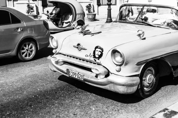 Klassieke Amerikaanse Auto Gebruikt Als Privé Taxi Havana Cuba 2022 — Stockfoto
