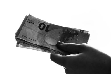 EUR European Union money. EURO money European Currency