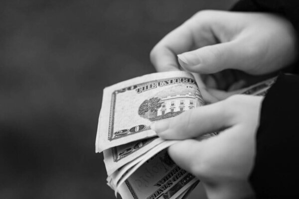 USD money. United State Dollar bill. US money, inflation and USD currency