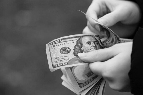 USD money. United State Dollar bill. US money, inflation and USD currency