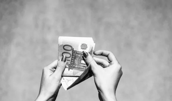 Гроші Європейського Союзу Євро Фінансує Європейську Валюту — стокове фото