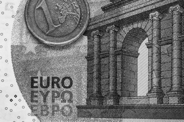 Eur European Union Money Euro Money European Currency — стокове фото