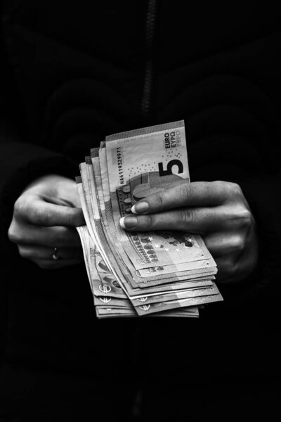 EUR European Union money. EURO money European Currency