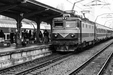 Bükreş Kuzey Tren İstasyonu (Gara de Nord Bükreş) Romanya, 2022
