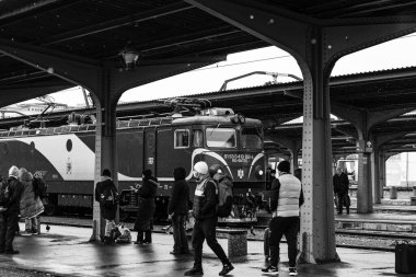 Bükreş Kuzey Tren İstasyonu (Gara de Nord Bükreş) Romanya, 2022