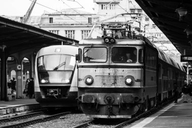 Bükreş Kuzey Tren İstasyonu (Gara de Nord Bükreş) Romanya, 2022
