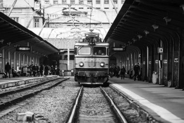 Bükreş Kuzey Tren İstasyonu (Gara de Nord Bükreş) Romanya, 2022