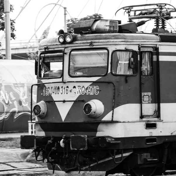 Kereta Api Stasiun Kereta Api Bukares Utara Gara Nord Bucharest — Stok Foto