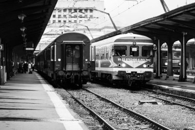 Bükreş Kuzey Tren İstasyonu (Gara de Nord Bükreş) Romanya, 2022
