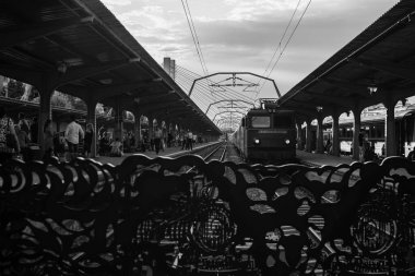 Bükreş Kuzey Tren İstasyonu (Gara de Nord Bükreş) Romanya, 2022