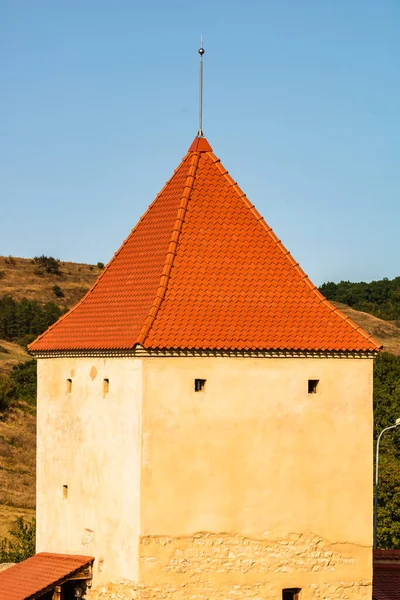 Slavná Pevnost Rupea Transylvánii Rumunsko Citadela Rupea Cetatea Rupea — Stock fotografie